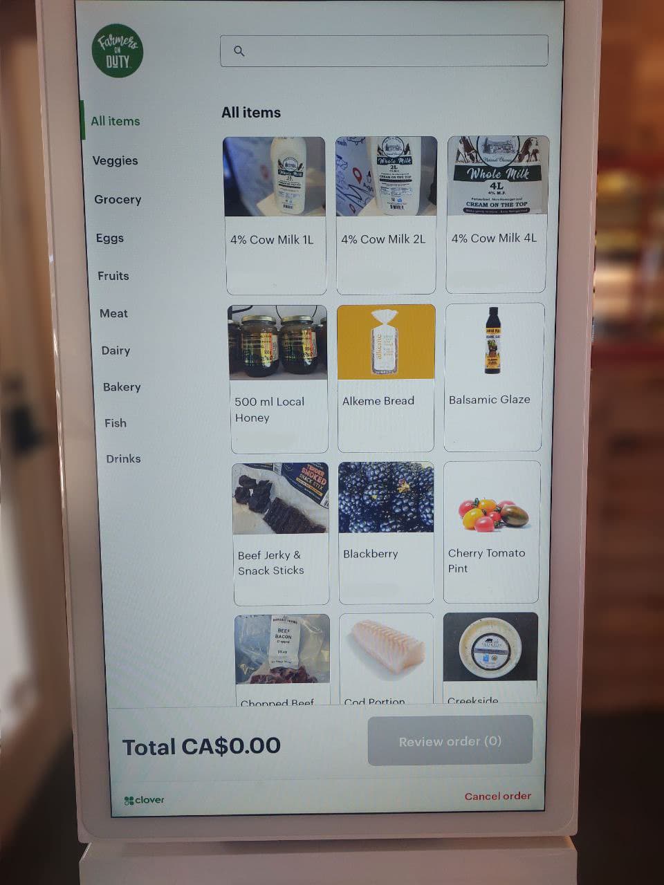 24/7 access to local, organic produce